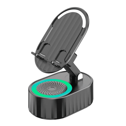 SOPORTE INDUCTION CON PARLANTE RGB