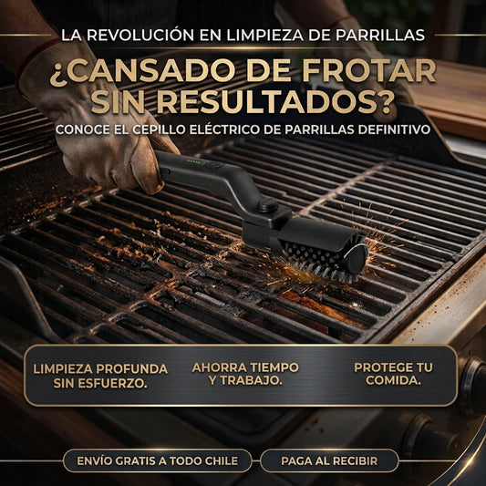 Cepillo Eléctrico Parrillero MASTER GRILL